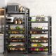 Kitchen Storage Rack Floor Multi-layer Storage Rack Vegetable Basket Multifunctional Snack Rack Sundries Shelf Storage Rack