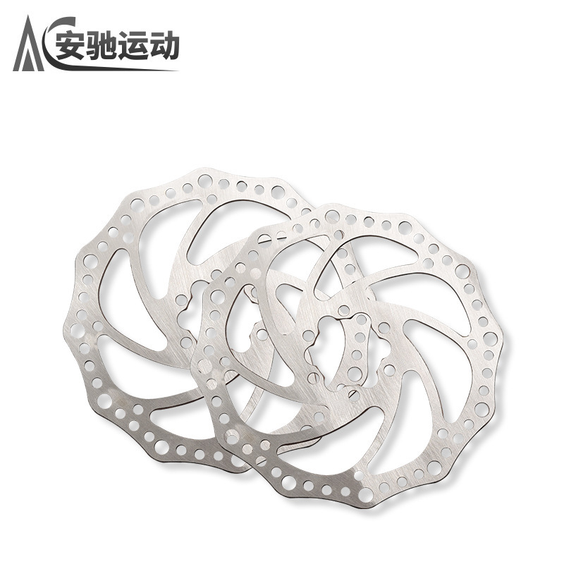 Bicycle disc brake disc brake disc oil disc six nails 160MM mountain bike brake pad for driving car Universal Bicycle disc brake disc brake disc oil disc six nails 160MM mountain bike brake pad for driving car Universal