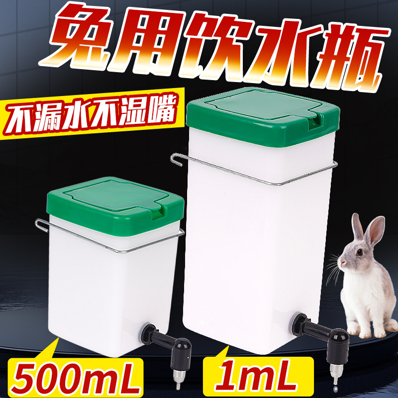 兔用饮水器新款饮水瓶自动饮水设备兔水碗喝水兔用水嘴兽用饮水器