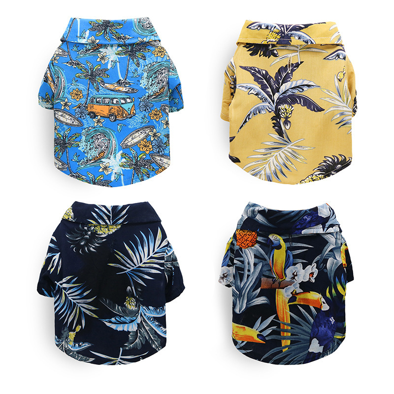 90g Weight Pet Clothing Type Of Pet Supplies 1 Piece Quantity Casual, Outdoor Occasion Polyester Material Tree, Leaves, Cat, Pineapple Pattern Summer, Spring, Spring&Summer Season Cute, Pastoral Style 1 Piece Summer Spring Spring&Summer Cute Pastoral Polyester Tree Leaves Cat Pet Clothing 8