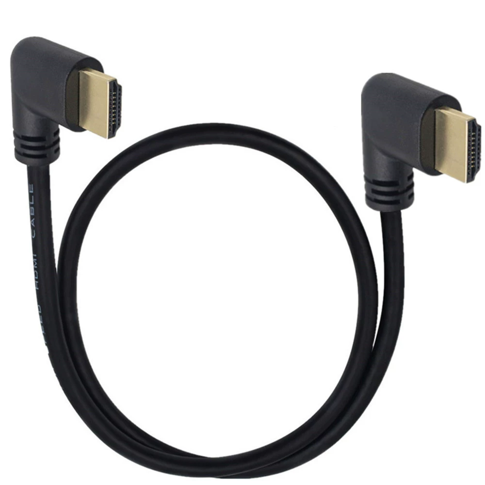2.0 версия HDMI HD Line Link ТВ соединительный кабель данных 4K*2K 60Hz справа налево 15см;