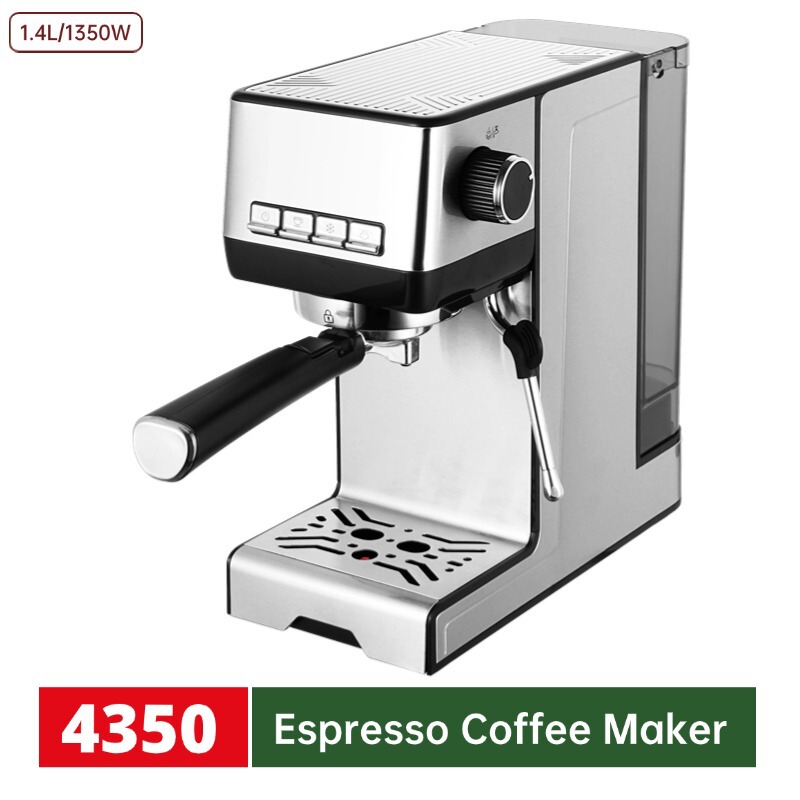 Barista Portable Espresso Machine Stainless Steel High-Quality Semi-Automatic Coffee Machine Wholesale Cross-Border