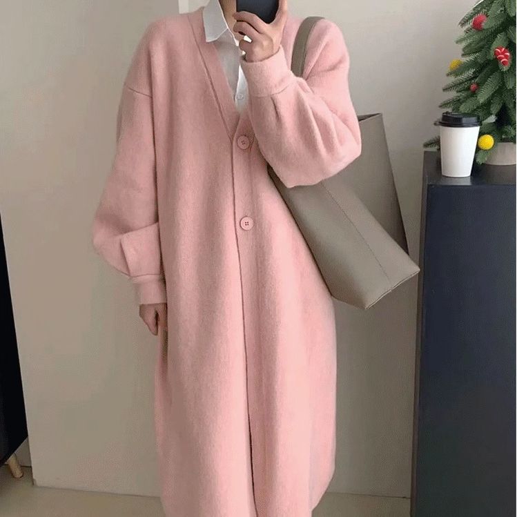 E8677 870K ÁO KHOÁC NỮ TONRYO ÁO LEN DÀI QUÁ GỐI MÙA XUÂN THU ĐÔNG PHONG CÁCH HÀN QUỐC DÀY ẤM THỜI TRANG NỮ G03 SẢN PHẨM MỚI