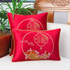 Chinese embroidery, sofa from natural wood, pillow for bed, pillowcase, with embroidery