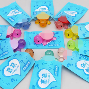 Cartoon Blind Bag Luminous Little Turtle Pair Touch Toy Model Ornaments Doll Turtle Luminous Animal Blind Box Doll