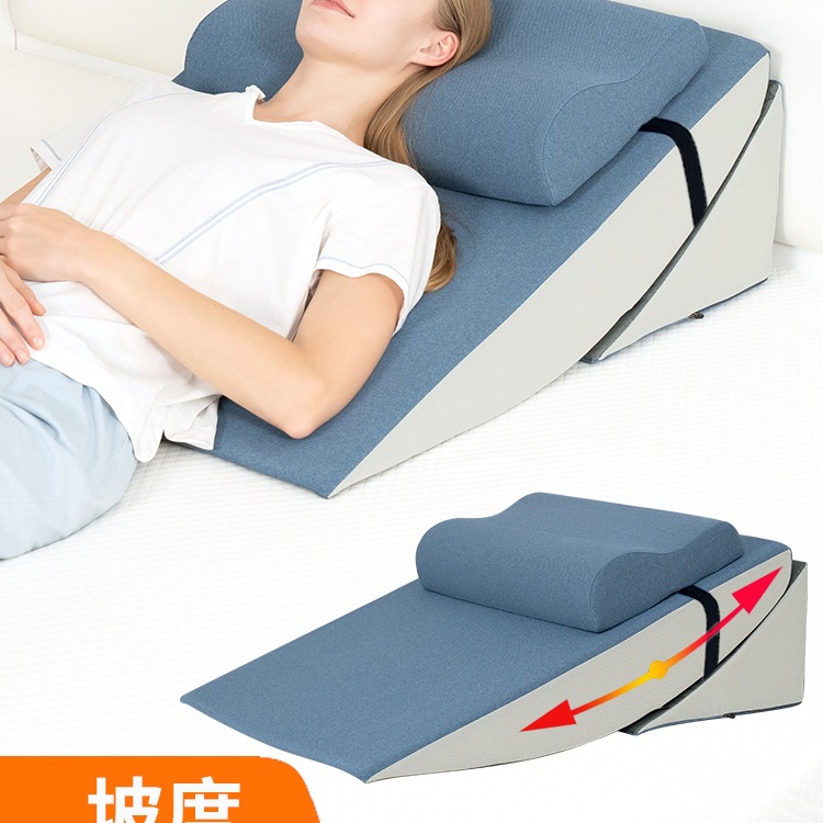 Large Headboard Cushion Sofa Backrest Cushion Pillow for Reclining Bed, Lumbar Support for Pregnant Women, Soft Bag for Semi-Reclining Care of the Elderly