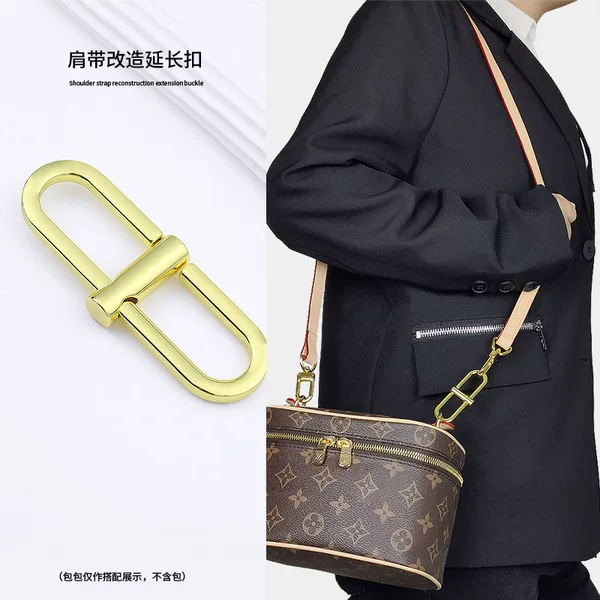 Bag Extension Fixed Buckle noe Presbyopic Bucket Bag Shoulder Strap Adjustment Extension Buckle Shortening Bag with Portable Accessories