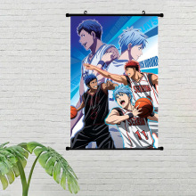 亚马逊货源黑子的篮球动漫周边卷轴画批发二次元漫展海报装饰挂画