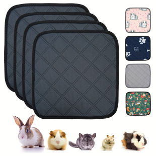 Amazon's Best-Selling Hamster Diaper Pad, Washable Pet Anti-Dirty Pad, Guinea Pig Cage Pad, Small Pet Guinea Pig Diaper Pad