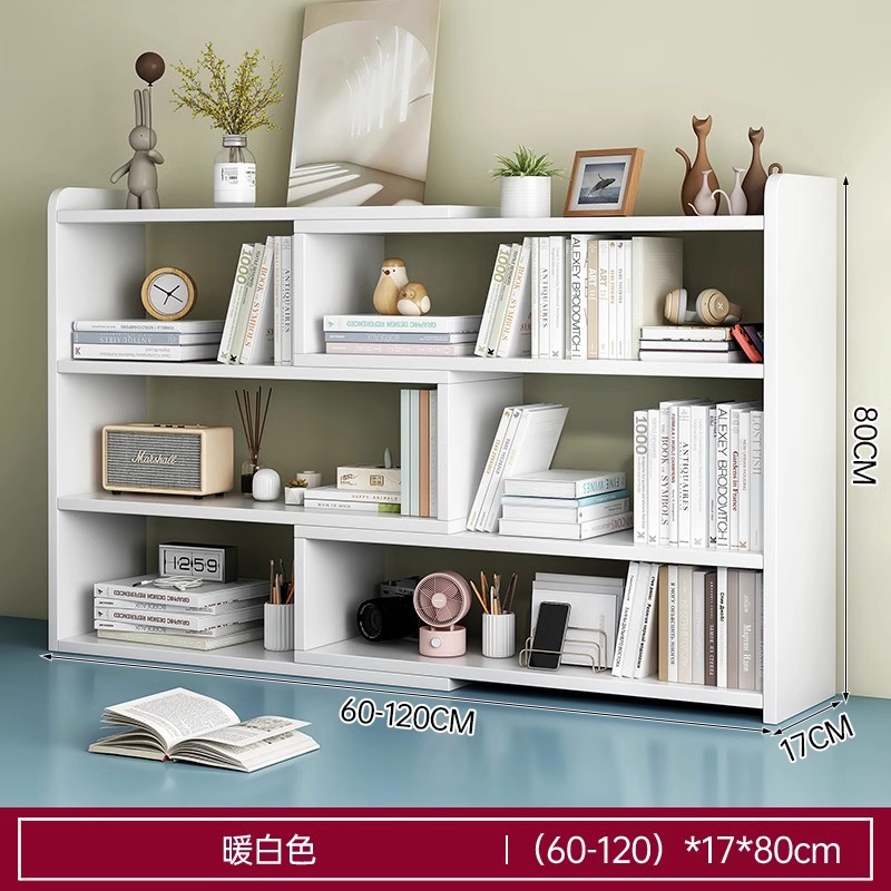 Estante de escritorio Estante de almacenamiento de estudiantes Estante de almacenamiento doméstico Estante de escritorio Estante de clasificación Estante de escritorio Estante de capas Estante de libros pequeño simple