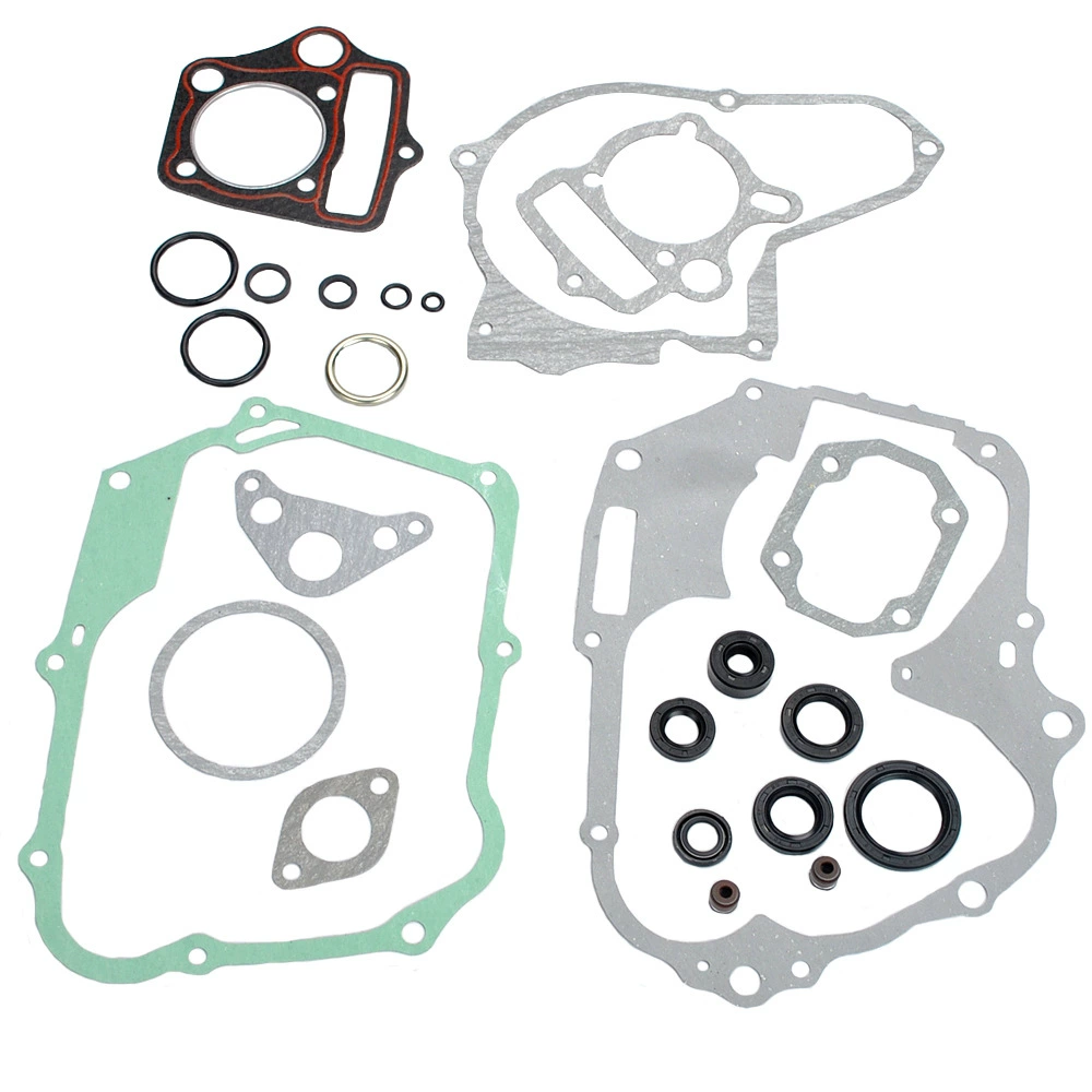 Горизонтальный двигатель 110CC, полный комплект для капитального ремонта двигателя автомобиля, сальник, универсальные аксессуары для внедорожных мотоциклов ATV