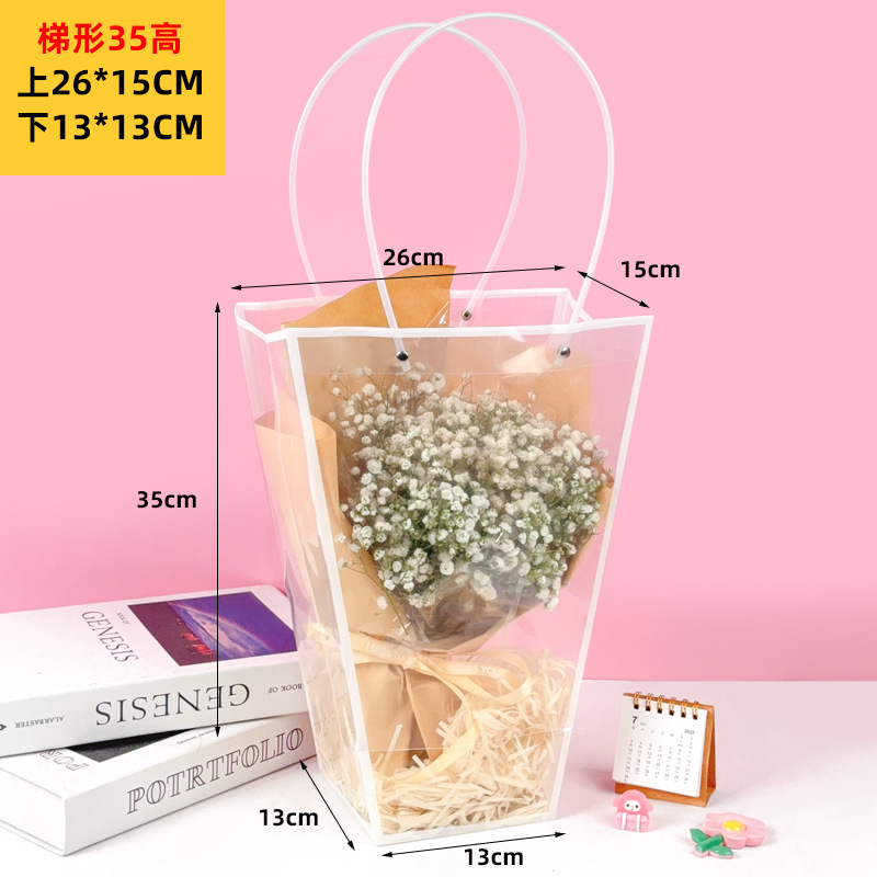 Blanco borde 35 alto 26 * 15 bajo 13 * 13; PP; 10 paquetes