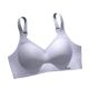 Jelly Traceless Underwear Women's Soft Support Fixed Cup Anti-Sagging Upper Bra Comfortable Gathering Movement