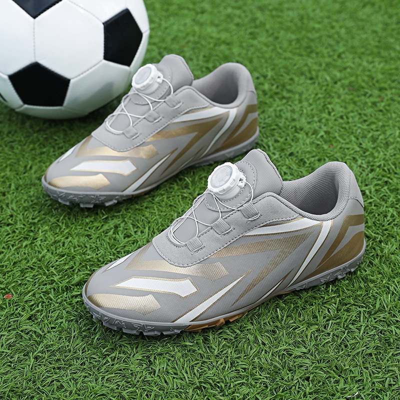 Baochuan nuevo zapato de fútbol transpirable para niños botón giratorio para niños TF clavos rotos zapatos de entrenamiento de fútbol transfronterizos image 9