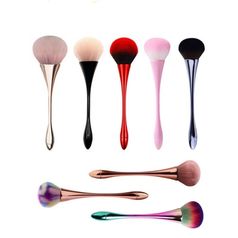 大号小蛮腰化妆刷美甲粉尘刷腮红刷定妆散粉刷高脚杯美妆工具批发