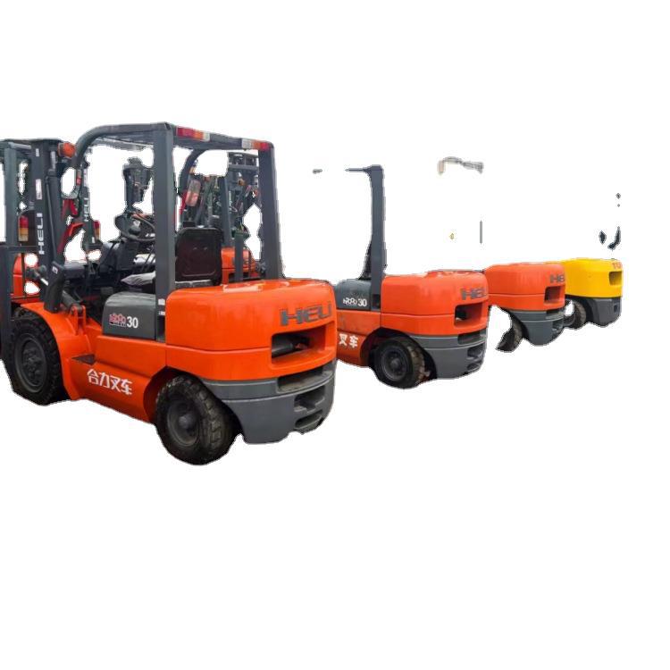 Usado 3 toneladas 3,5 toneladas tres puertas 4,5 metros carretilla elevadora multi-especificación pequeña carretilla elevadora eléctrica de cuatro ruedas