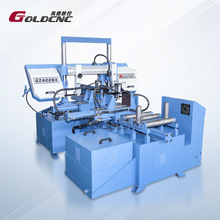 GZ4228X工业级数控带锯床 45°斜切钢管合金钢 PLC控制 上门维保