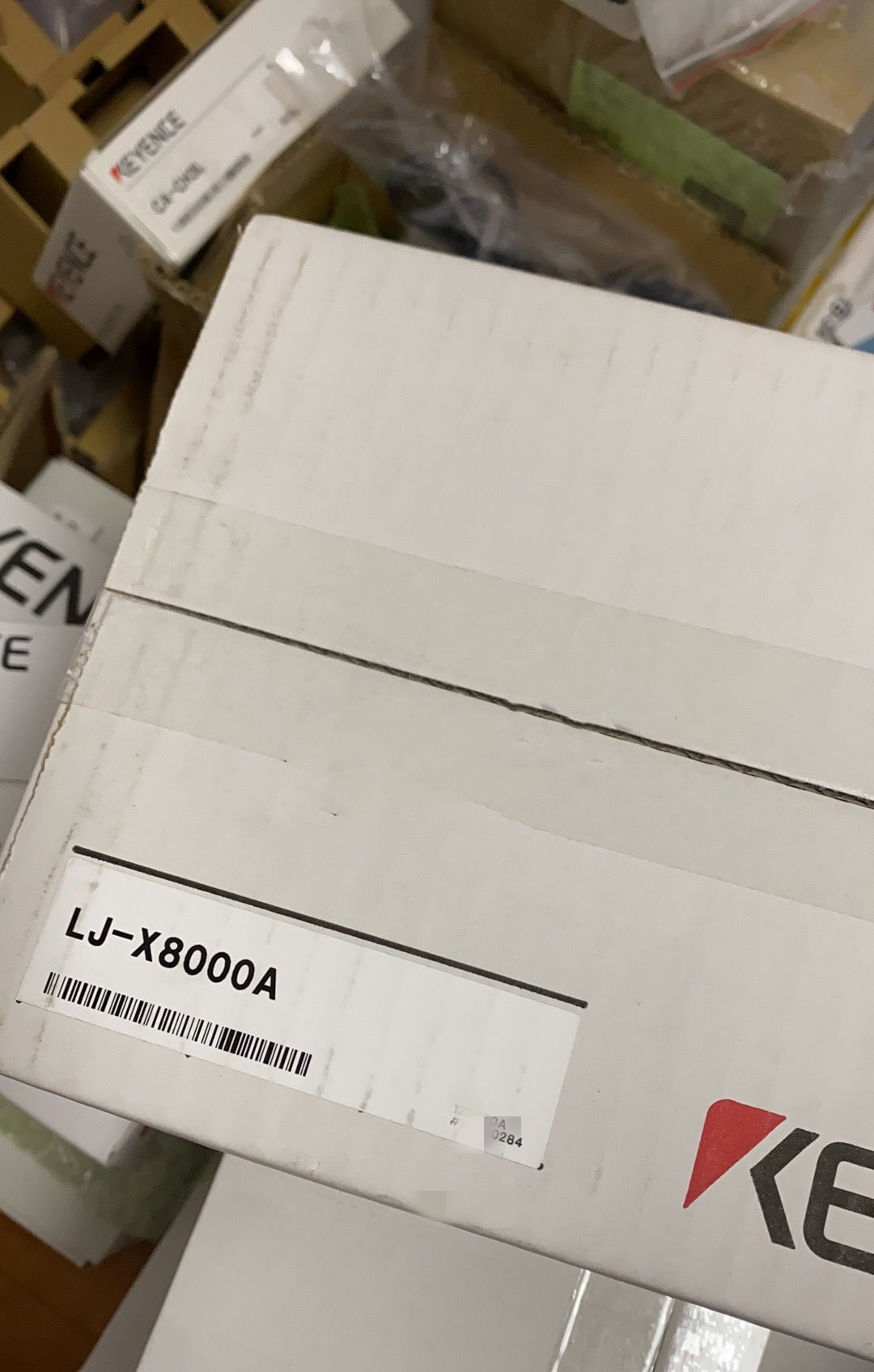 基恩士KEYENCE测量传感器控制器LJ-X8000A全新原包装实物拍摄