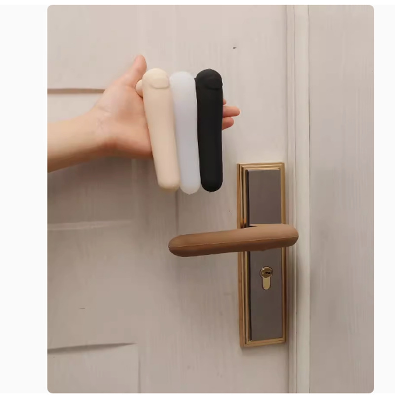 Door Handle Protection Suite Door Handle Cover Pad Anti-theft Door Room Silicone Door Handle Cover Toilet Door Handle Cover Door Handle Protection Suite Door Handle Cover Pad Anti-theft Door Room Silicone Door Handle Cover Toilet Door Handle Cover