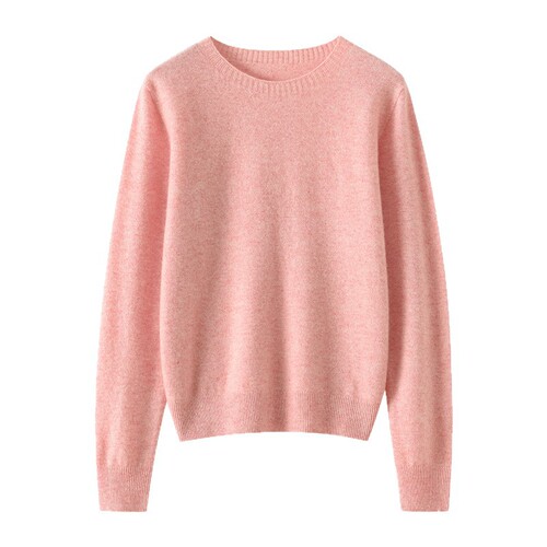Round neck pure wool sweater, minimalist and sophisticated base layer innerwear, Korean style loose turtleneck sweater, gentle temperament sweater