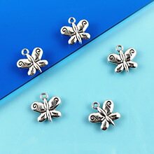 1.3*1.3cm���źϽ�DIY���˫��������Ӣ��ĸС������׹��ó����