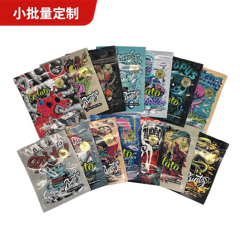 Cookies Runtz跨境电商包装袋 3.5克包装袋 现货发货