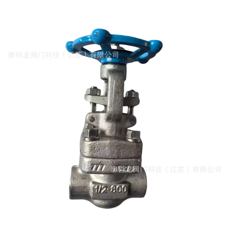 HC276哈氏合金美标锻造手动截止阀  800LB 阴螺纹