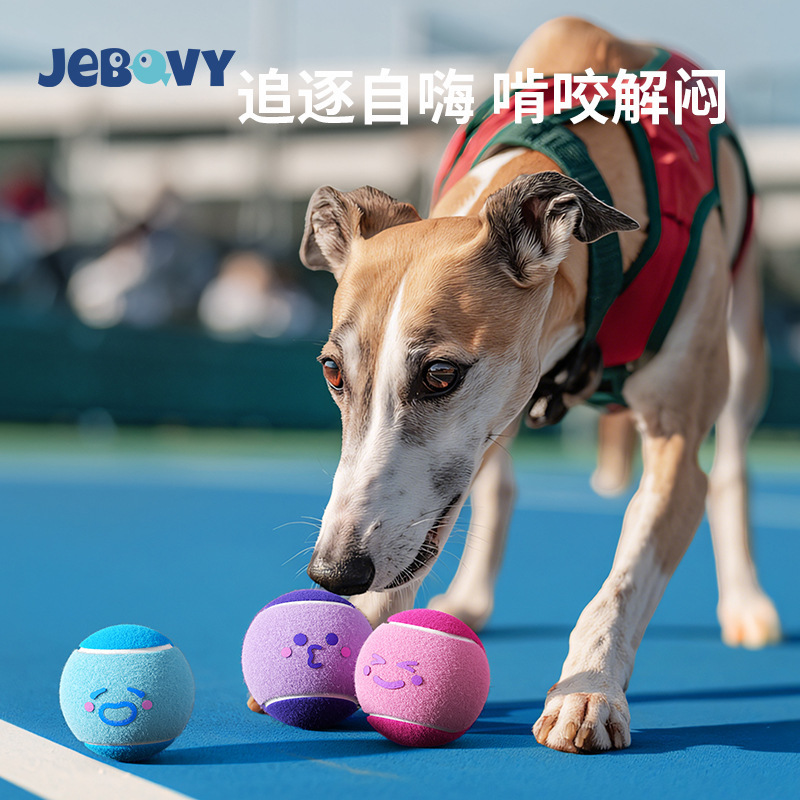 メーカー供給犬のおもちゃ弾性テニスボールビビコールペットボール子犬トレーニングペット用品|undefined
