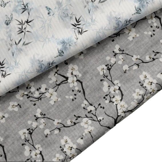 承接各类来样销售棉布数码印花喷绘 全棉活性定位布料印花工艺