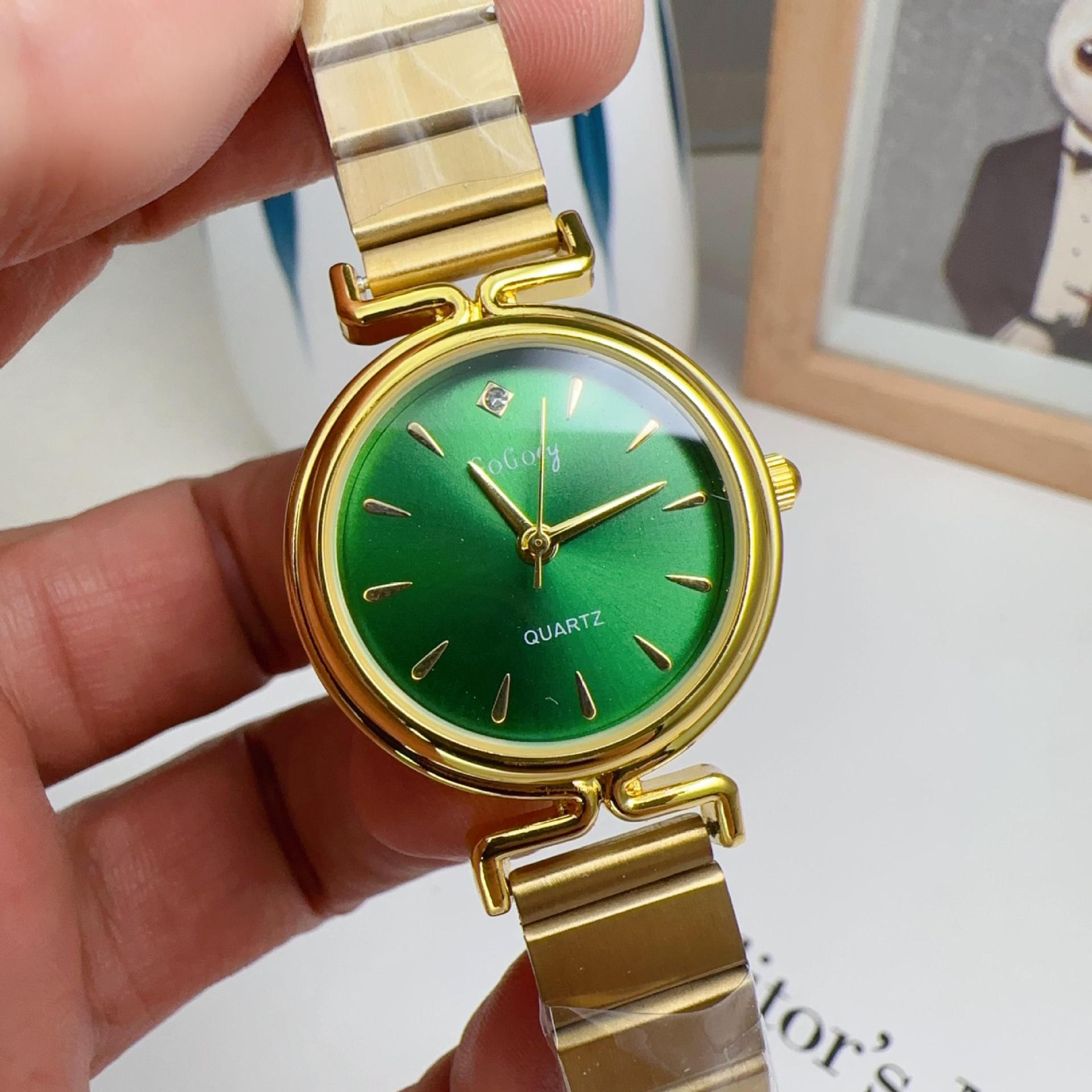 50g Weight Ordinary Glass Mirror Material Alloy Strap Material Watch Classification Pointer Display Type Single Folding Buckle Buckle Style Round Dial Shape Holiday, Street Occasion Quartz Movement Solid Color Pattern All Seasons Season Women's Gender Simple Style, Classic Style Style Simple Style Classic Style Solid Color Single Folding Buckle Quartz Watch 10