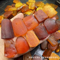 松岡蜜ろう工場世代琥珀蜜ろう原石ペンダント10グラム以下の品質が良い