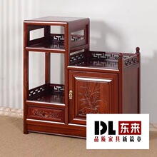 客厅茶水柜老榆木中式茶水台茶水柜实木沙发边柜餐厅茶柜家用物柜