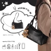 Black [Double Shoulder Straps + Free Ornaments]