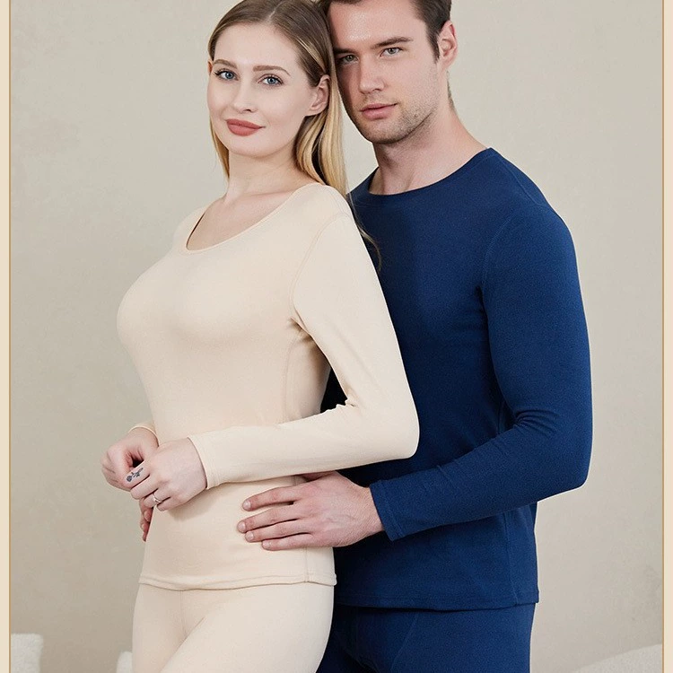 100% хлопчатобумажный осенний костюм осенние брюки мужской зимний хлопковый тонкий комплект термобелья