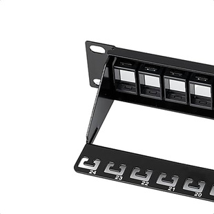 Non-shielded 24-port empty rack 24-port network distribution frame 24-port non-shielded empty rack