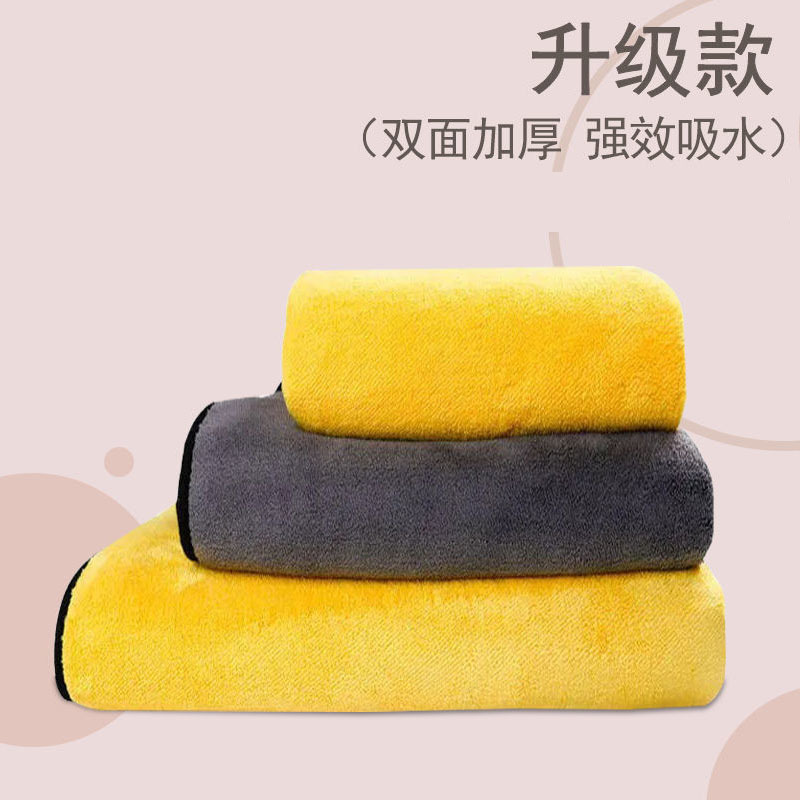 Toalla absorbente para mascotas perro gato Toalla de baño de secado rápido microfibra súper absorbente toalla para mascotas suministros de limpieza