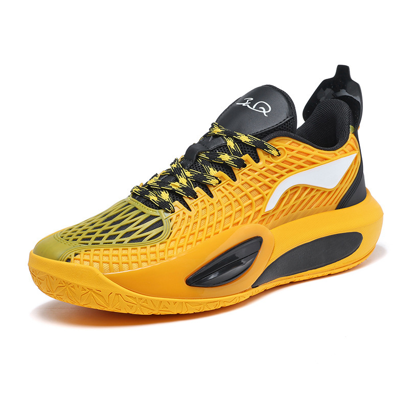 8501 Basketball Shoes for Men and Women, Luminous Training Shoes, Spring and Autumn Low-Top Fashion Non-Slip Practical Couple Competition Sports Shoes Trendy