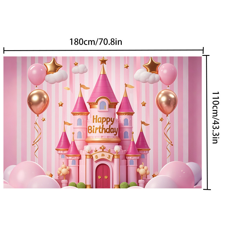 2025 nueva tela de fondo al aire libre fiesta de cumpleaños diseño del lugar foto de dibujos animados fotografía fotografía tela de fondo comercio exterior