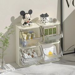 デスクトップティーバッグ収納ボックスオフィス茶の間ティーバッグコーヒーカプセル分格整理壁掛け式棚