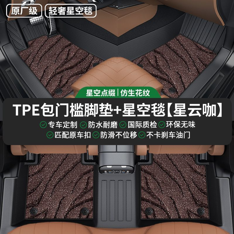 Zhiji L6 特殊フットパッド、大型サラウンドワイヤーサークル、TPE フロアマット、厚みのある耐摩耗性、環境に優しい星空ブランケットに適しています。|undefined