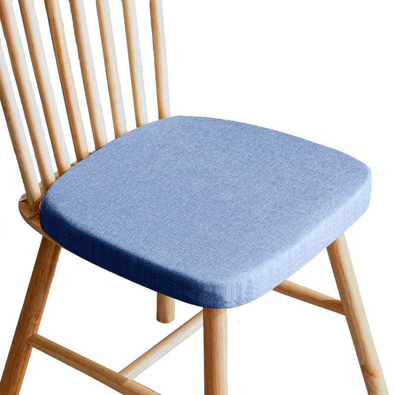 批发马蹄形椅子坐垫简约温莎椅海绵坐垫加厚增高座椅垫