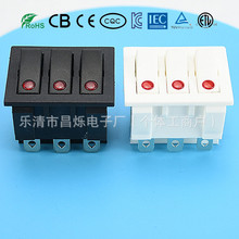 KCD9 3���������һè�ۺ�ƴ��Ϳ��� 16A 250V  9��2�� 33*40MM