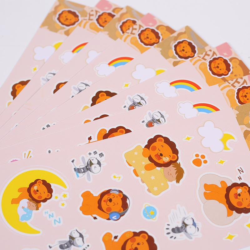 Cartoon cute individual sticker