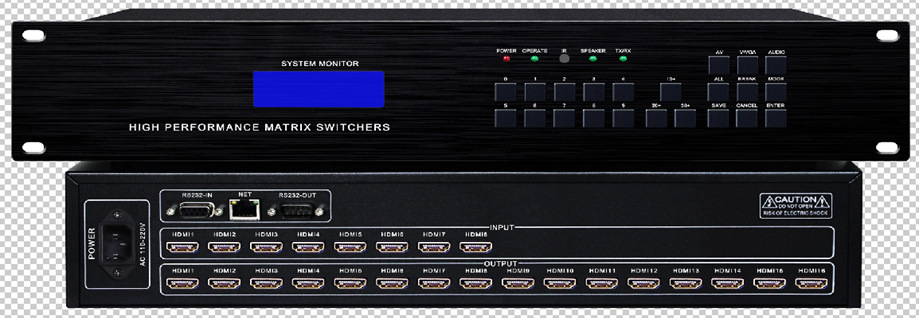 思音SYYP    HDMI0816 HDMI矩阵8进16出