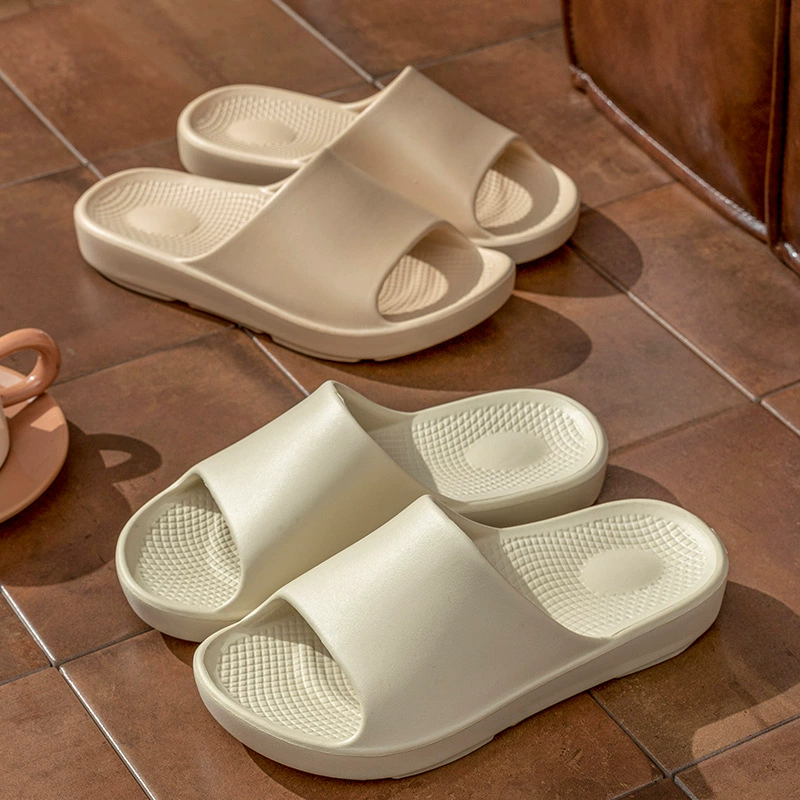 Ступать на фекалии Летние холодные тапочки для женщин в помещении