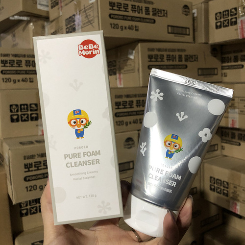 Korean Import Pororo Boro Boro Kids Foam Cleanser 120g