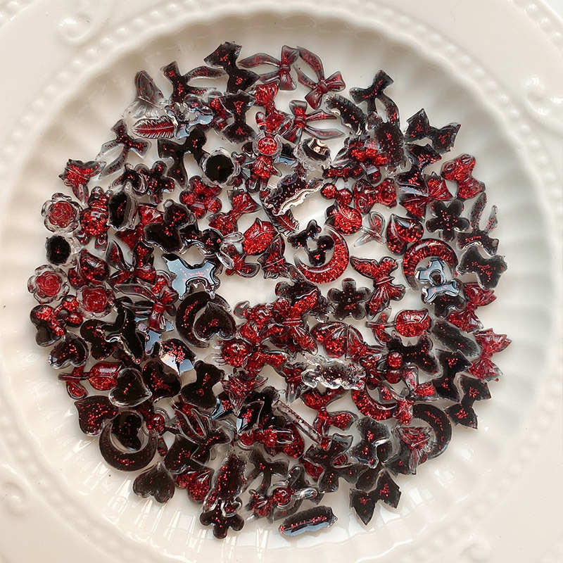 Live Selling Vampire Color Camellia Butterfly Moon Nail Art Ornaments DIY Love Tulip Nail Decoration Live Selling Vampire Color Camellia Butterfly Moon Nail Art Ornaments DIY Love Tulip Nail Decoration