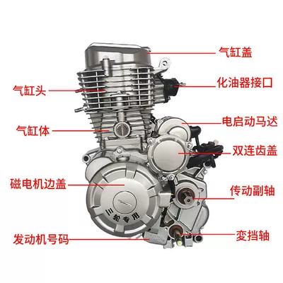 Motorcycle nose Motorcycle engine and accessories