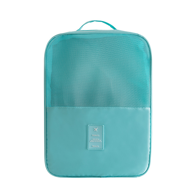 Super gran capacidad puede contener tres pares de zapatos conveniente bolsa de almacenamiento de tela Oxford cubierta impermeable equipaje trolley zapatos de almacenamiento