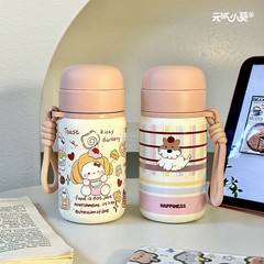2025新款高颜值女生可爱保温杯316不锈钢学生小众卡通迷你保温杯